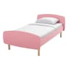 Lit enfant 90 x 190 cm en bois rose